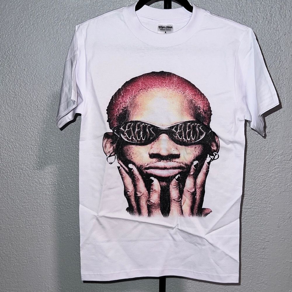 NWOT Shaka Wear Dennis Rodman Streetwear Essentials Tee size M